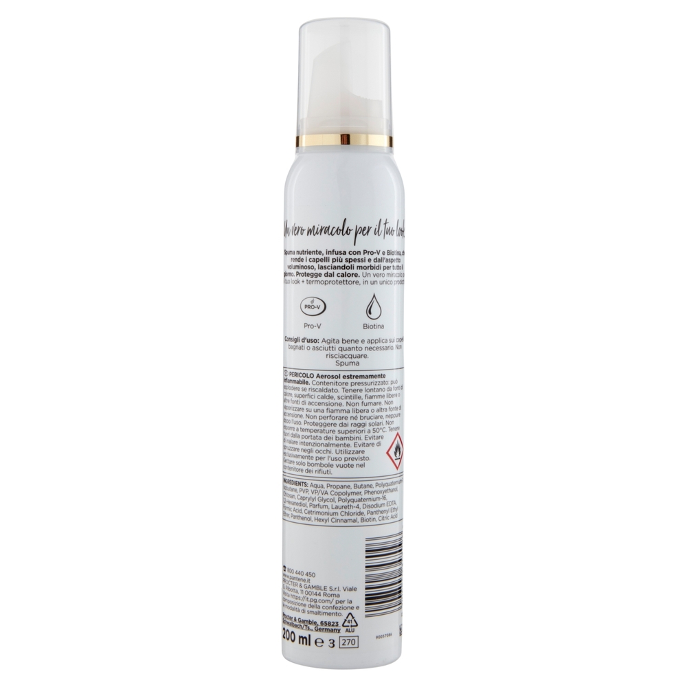 Pantene Pro-V Spuma Volume Perfetto 200 ml